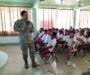 EJÉRCITO MEXICANO REALIZA CONFERENCIA SOBRE PREVENCIÓN DE ADICIONES EN PLANTEL EDUCATIVO.