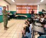 Ejército Mexicano lleva a cabo Conferencia en Plantel Educativo.