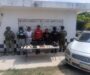 EJÉRCITO MEXICANO, GUARDIA NACIONAL, MARINA Y POLICÍA ESTATAL DETUVIERON A 3 PERSONAS Y ASEGURARON ARMAMENTO EN EL MUNICIPIO DE MINATITLÁN.