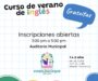 CONVOCA EL AYUNTAMIENTO DE #COSOLEACAQUE A CURSOS DE VERANO GRATUITOS DE INGLÉS.