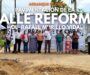 EL ALCALDE DE JÁLTIPAN, GILDARDO MALDONADO GUZMÁN, DIO EL BANDERAZO DE ARRANQUE DE OBRA DE PAVIMENTACIÓN Y DRENAJE SANITARIO DE LA CALLE REFORMA.
