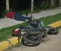 PIERDE LA VIDA MOTOCICLISTA TRAS PRESUNTO DERRAPE EN CALLE DEL CENTRO DE JÁLTIPAN.
