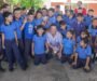 VECINOS DE LA COLONIA LA ESPERANZA RECIBEN LA BRIGADA DE SERVICIOS MUNICIPALES.